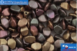 VO České korálky pohanka mix matný (02010/15726) 5x5mm, 25gr