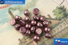 Cabochon Beads lilac metallic (77049CR) 6mm, 20pc