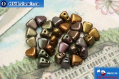 NIB-BIT Beads iris matte (K0164) 6x5mm, 30pc