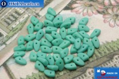 Prong Beads turquoise matte (M63130) 3x6mm5g
