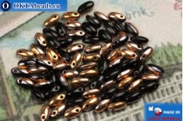 Rizo Beads black copper (C23980) 2,5x6mm, 5g MK0176