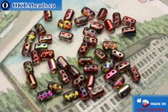 Rulla Beads red AB (95200CR) 3x5mm, 5g