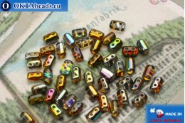 Rulla Beads topaz AB (95300CR) 3x5mm, 5g MK0244