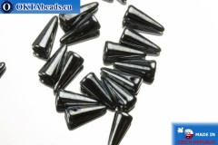 Spikes Beads hematite (L23980) 4x10mm, 20pc