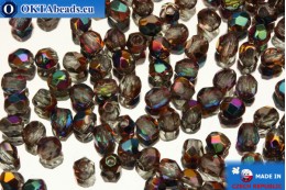 Чешские граненые бусины кристалл радужные (VX00030) 3мм, 50шт