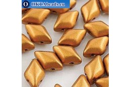 GemDuo korálky Bronze Gold (00030/01740) 8x5mm 20ks MK0673