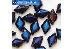 GemDuo beads Jet Azuro (23980/22201) 8x5mm 20pc