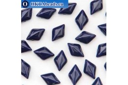 GemDuo beads Navy Opaque (33400) 8x5mm 20pc MK0703