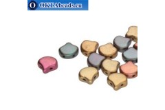 Ginko beads Violet Rainbow (00030/01640) 7,5mm 20pc