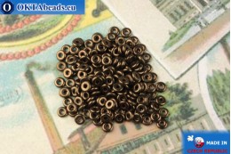 O-Ring Beads bronze (LZ23980) 1x3,8mm, 5g