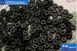 O-Ring Beads black (23980) 1x3,8mm, 5g MK0214