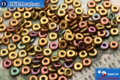 O-Ring Beads metallic iris matte (01640WH) 1x3,8mm, 5g