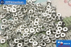 O-Ring Beads silver (27000CR) 1x3,8mm, 5g