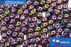 Superduo lilac iris (21495JT) 2,5x5mm, 10g