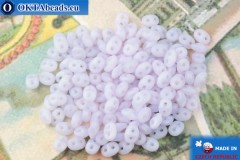Superduo opal matte (M21310) 2,5x5mm, 10g