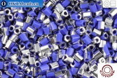 COTOBE Beads 2cut Lazurite and Silver (06120) 11/0, 10g