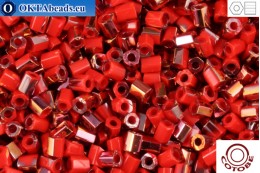 COTOBE Beads dvoukrátky Brick-red and Sunrise (07070) 11/0, 10g CJC-11-07070