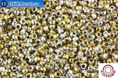 COTOBE Beads Ancent Gold and Silver (J095) 8/0