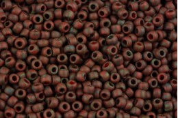 COTOBE Beads Antique Brick-red Matte 11/0, 10gr