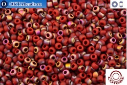 COTOBE Beads Brick-red and Sunset Mat (J051) 11/0 CTBJ051