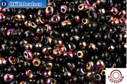 COTOBE Beads Drops Black and Sunset (J102) 3,4мм CTBJ102