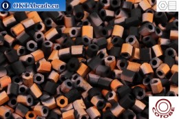 COTOBE Beads рубка Black and Sunrise Mat (07010M) 11/0, 10гр CJC-11-07010M