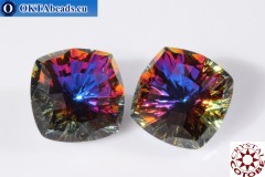 COTOBE Crystal 4460 Mystic Square Blue Vitrail 14mm, 1pc