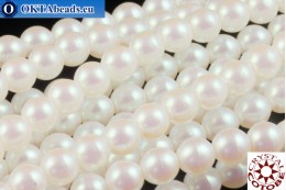COTOBE Crystal Pearl Pearlescent White 2mm, ~75pc