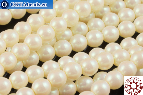 COTOBE Crystal Pearl Pearlescent Cream 3mm, ~75pc S3-GPR202
