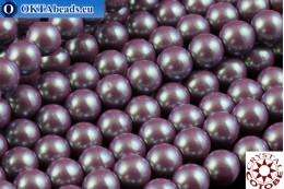 COTOBE Crystal Pearl Pearlescent Violet 3mm, ~75pc S3-GPR207