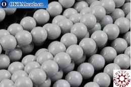 COTOBE Crystal Pearl Ceramic Grey 4mm, ~60pc S4-GPR107