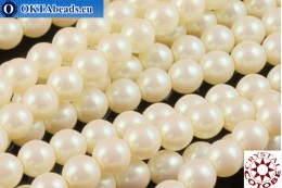 COTOBE Crystal Perle Pearlescent Cream 3mm, ~75ks