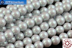 COTOBE Crystal Pearl Pearlescent Grey 2mm, ~75pc