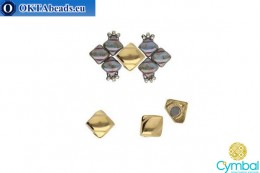 Laouti magnetic clasp 24kt gold plate for Silky 1pc