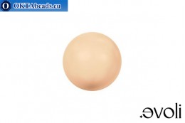evoli Pearls 5810 Crystal Peach 8mm, 1pc SVP-0115