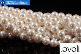 evoli Pearls 5810 Crystal White 6mm, 1pc SVP-0121