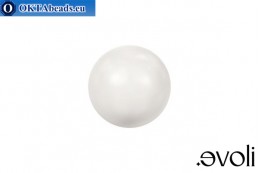evoli Pearls 5810 Crystal White 8mm, 1pc SVP-0122