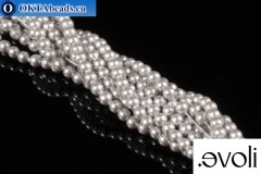 evoli Pearls 5810 Crystal Light Grey 2mm, 1pc