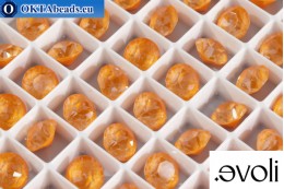 evoli Chaton 1088 Crystal Mango Ignite ss39/8,4mm, 1pc SVX-0157_x