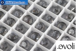 evoli Chaton 1088 Crystal Dark Grey Ignite ss39/8,4mm, 1pc SVX-0198_x