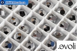 evoli Chaton 1088 Crystal Light Chrome ss39/8,4mm, 1pc SVX-0217_x