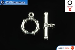 Toggle silver X=19mm, 12mm
