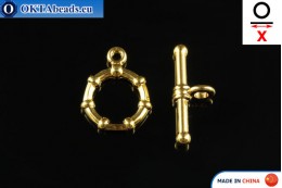 Toggle gold X=19mm, 12mm FCH-0001