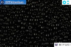 MIYUKI Beads Black Opaque 6/0 (401)