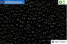 MIYUKI Beads Black Opaque 8/0 (401) 8MR401