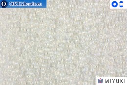 MIYUKI Beads Crystal AB 15/0 (250) 15MR250