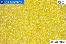 MIYUKI Beads Crystal Lined Light Yellow AB 11/0 (273)