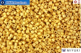 MIYUKI Beads Delica 24Kt Matte Metallic Bright Gold 15/0 (DBS331)