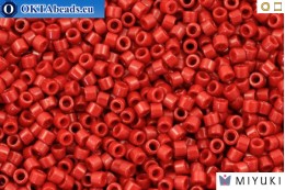 MIYUKI Beads Delica Duracoat Opaque Barn Red (DB2354) 11/0, 5g