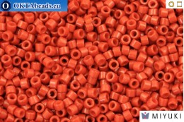 MIYUKI Beads Delica Duracoat Opaque Orange Rust (DB2352) 11/0, 5g DB2352